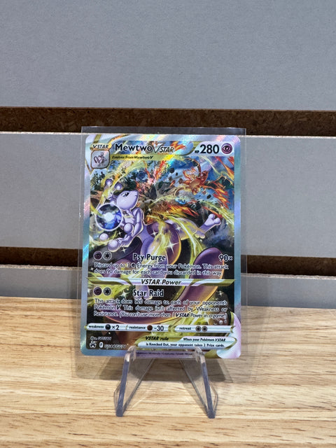 Mewtwo VSTAR 2023 Pokémon Sword & Shield Crown Zenith Full Art #GG44/GG70