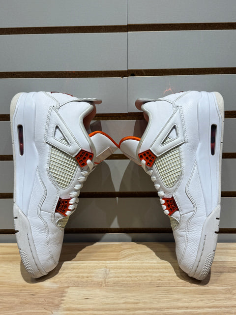 Jordan 4 Retro Metallic Orange Sz 11