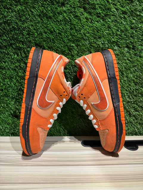 Nike SB Dunk Low Concepts Orange Lobster Sz 7.5M