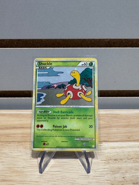 Shuckle #11/123 - Pokemon HeartGold SoulSilver (HS)
