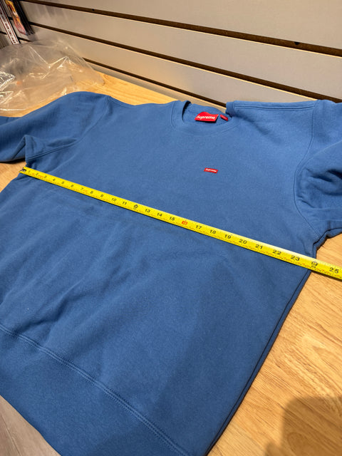 Supreme Small Box Crewneck (FW20) Pale Royal Sz M