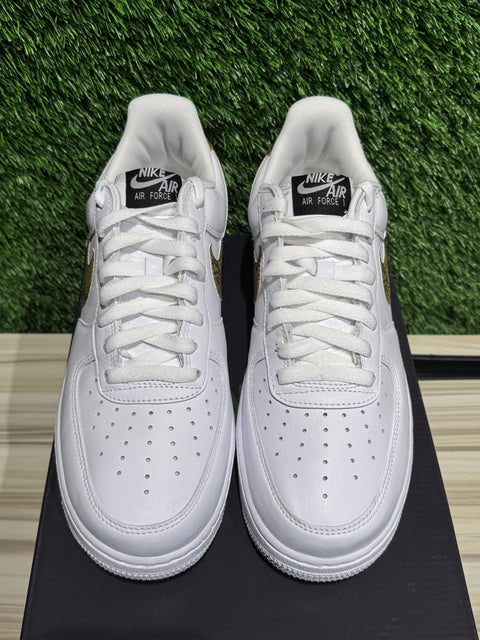 Nike Air Force 1 Low Retro Ivory Snake Sz 9M