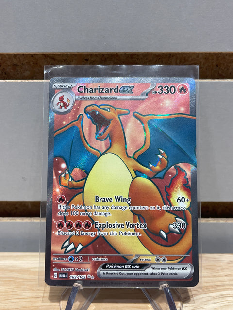 Pokémon Charizard ex - 183/165 - SV: Scarlet & Violet 151 (MEW)