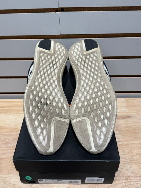 Y3 Run Boost Black White Sz 12.5