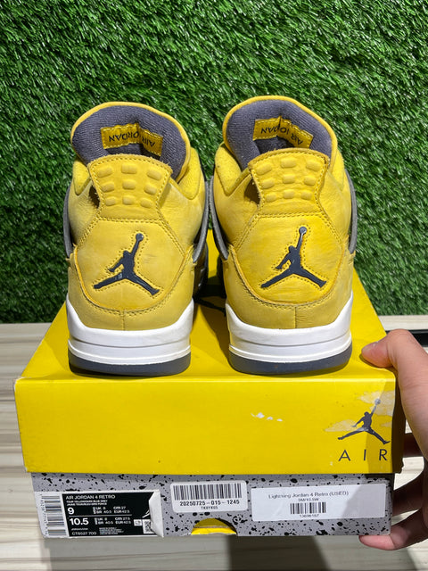 Jordan 4 Retro Lightning (2021) Sz 9M