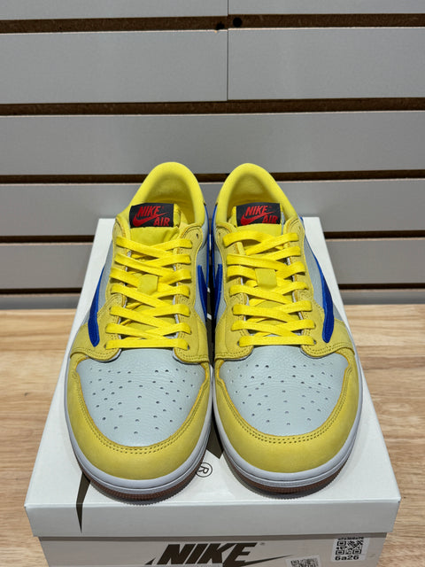 Jordan 1 Retro Low OG SP Travis Scott Canary (Women's) Sz 11
