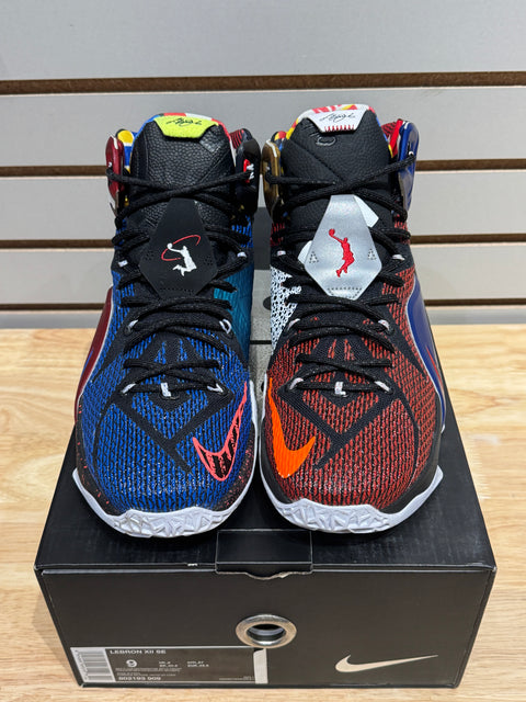 Nike LeBron 12 What the LeBron Sz 9