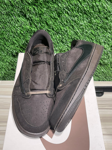 Jordan 1 Retro Low OG SP Travis Scott Velvet Brown Sz 9