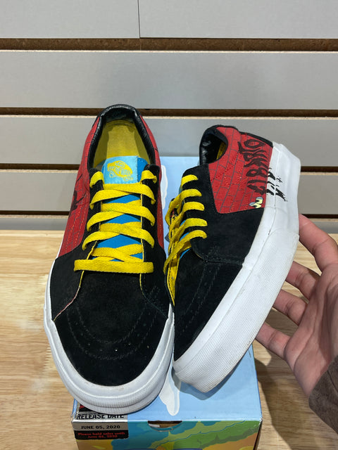 Vans Sk8-Low The Simpsons El Barto Sz 9