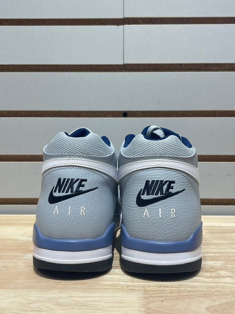 Nike Flight Legacy Wolf Grey Mystic Navy Sz 10