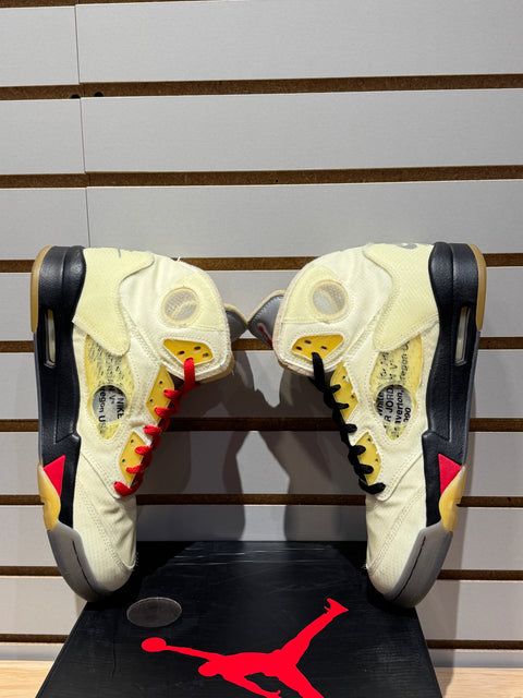 Jordan 5 Retro Off-White Sail Sz 10.5
