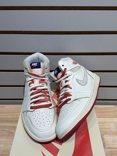 Jordan 1 Retro High Rare Air Sail Cinnabar (Women's) Sz 8.5M