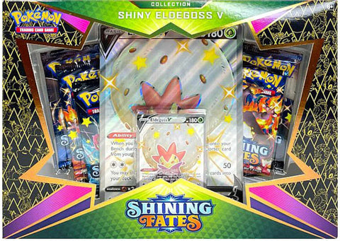 Pokemon TCG Shining Fates Shiny Eldegoss V Collection Box