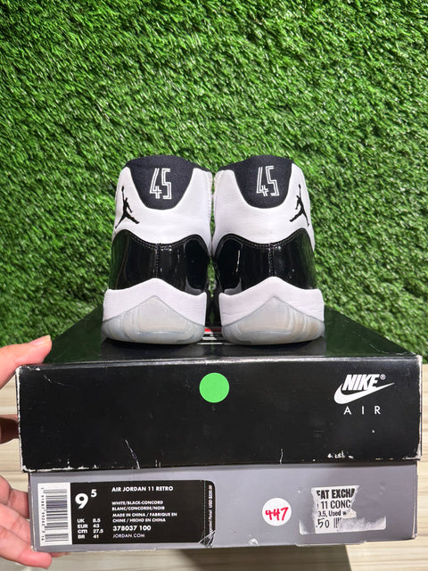 Jordan 11 Retro Concord (2018) Sz 9.5M