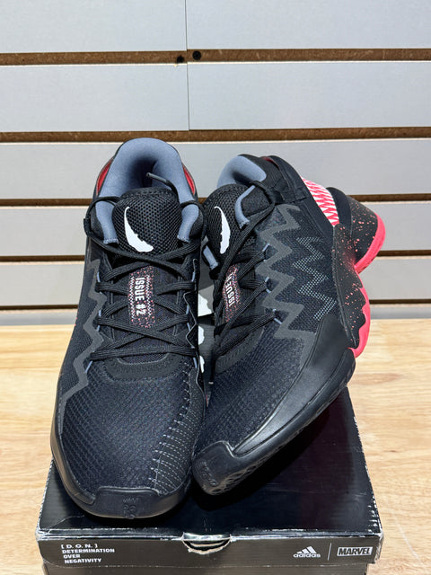 adidas D.O.N. Issue #2 Marvel Venom Sz 13