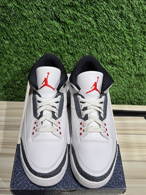 Jordan 3 Retro SE Fire Red Denim (2020) Sz 10M
