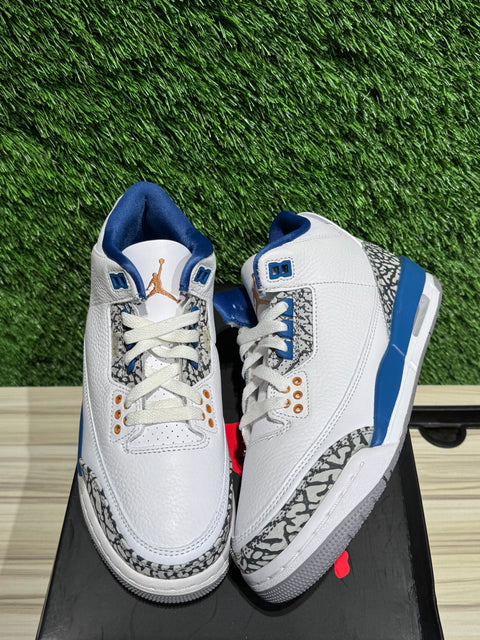 Jordan 3 Retro Wizards (GS) Sz 5.5Y