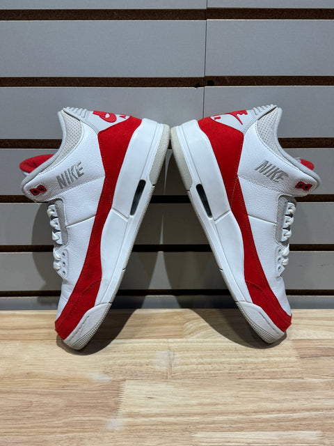 Jordan 3 Retro Tinker White University Red Sz 11