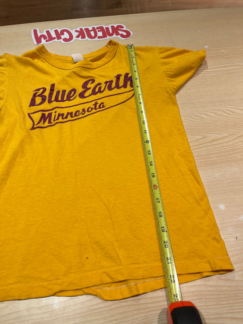 True Vintage 70s Single Stitch Blue Earth Minnesota Womens Tee