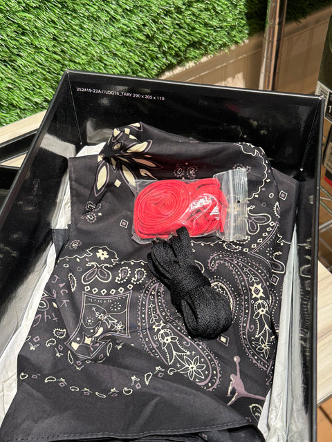 Jordan 1 Retro Low OG SP Travis Scott Black Phantom Sz 6.5M