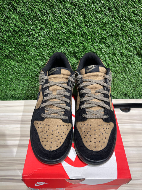 Nike Dunk Low Retro Camo Olive Sz 12