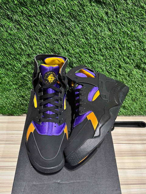 Nike Air Flight Huarache Lakers Away Sz 10M