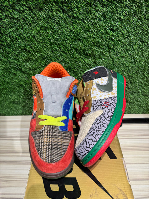 Nike SB Dunk Low What the Dunk Sz 12