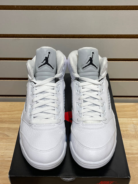 Jordan 5 Retro White Metallic (2026) Sz 8.5