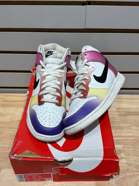 Nike Dunk High Multi-Color Gradient (Women's) Sz 8.5M