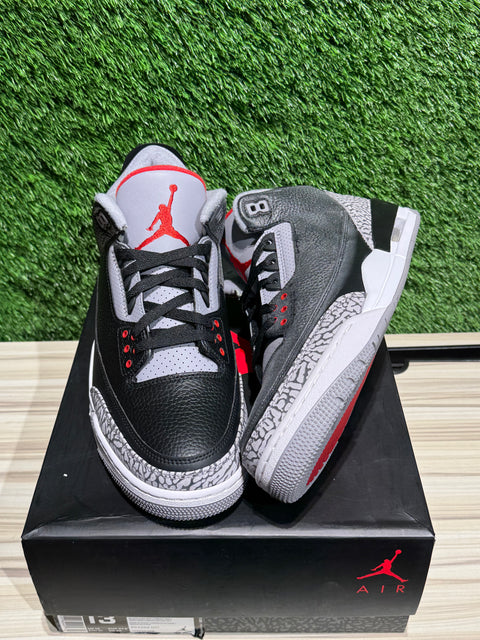 Jordan 3 Retro Black Cement (2018) Sz 13