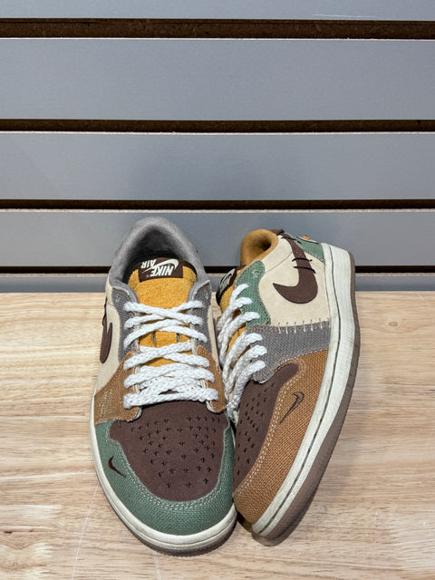 Jordan 1 Retro Low OG Zion Williamson Voodoo Sz 8