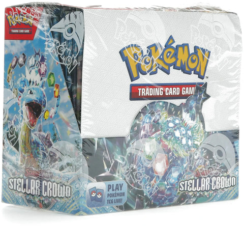 Pokémon Scarlet & Violet Stellar Crown Booster Box