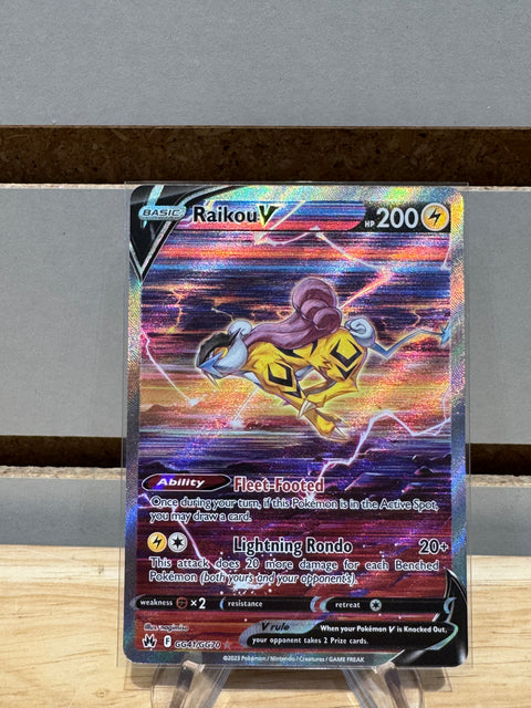 Raikou V - Pokemon SWSH: Crown Zenith: Galarian Gallery (CRZ:GG)
