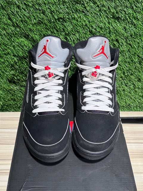 Jordan 5 Retro OG Black Metallic Reimagined Sz 8M