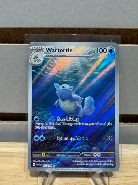 Wartortle - 171/165 - SV: Scarlet & Violet 151 (MEW) Pokemon