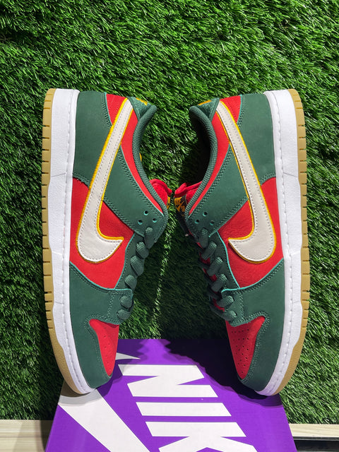 Nike SB Dunk Low Pro PRM Seattle Supersonics Sz 11.5M...