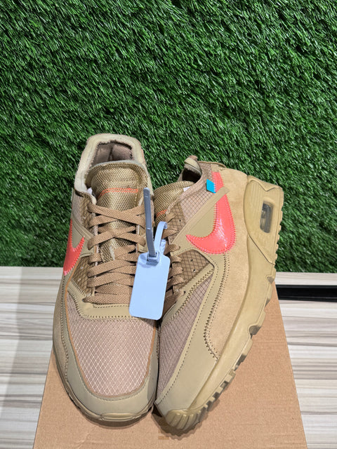 Nike Air Max 90 Off-White Desert Ore Sz 10.5