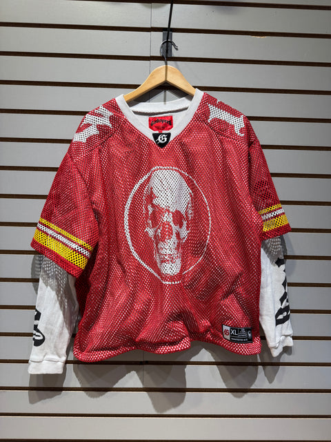 Godspeed TD Layered Jersey Red/White Sz XL