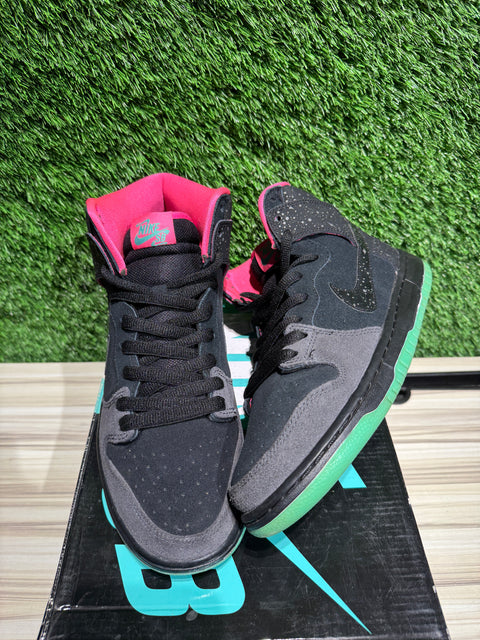 Nike SB Dunk High Premier Northern Lights Sz 9.5