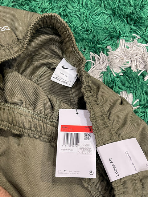 Nike NWT Dri-Fit Shorts Athletic Green Standard Issue