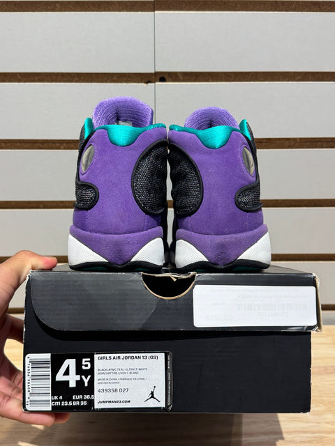 Jordan 13 Retro Violet Teal (GS) Sz 4.5Y/6W