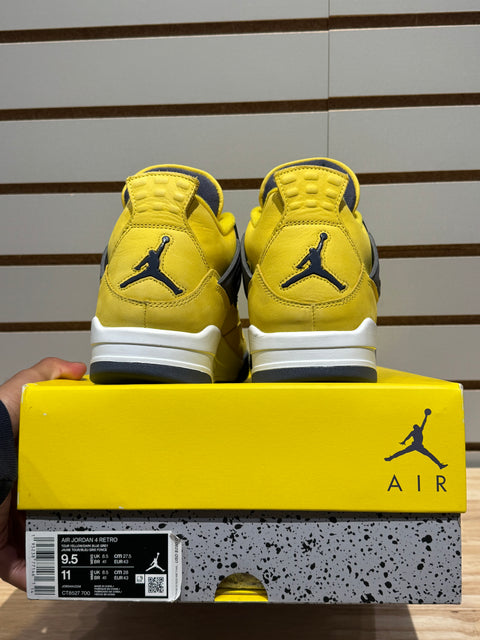 Jordan 4 Retro Lightning (2021) Sz 9.5