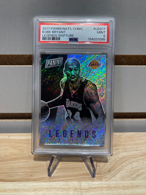 2017 Panini Kobe Bryant Legends Rapture #LEG17 PSA 9