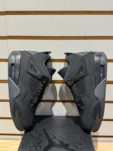 Jordan 4 Retro Black Cat (2025) (GS) (Multiple Sizes)