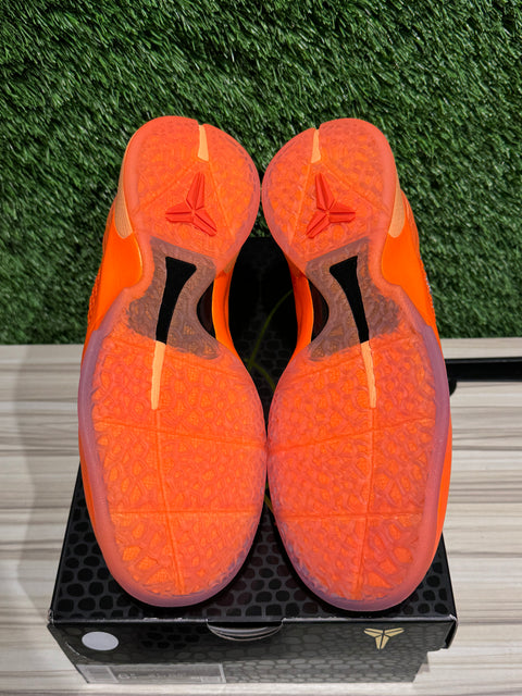 Nike Kobe 6 Total Orange (GS) Sz 6.5Y