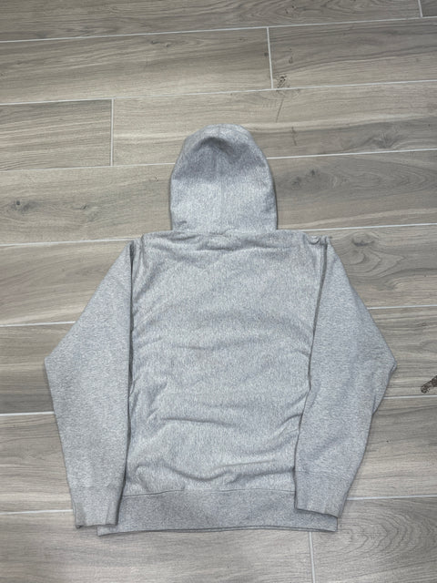 Supreme Box Logo Pullover Hoodie Heather Grey Sz L