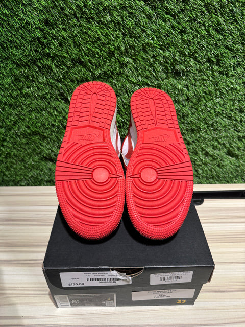 Jordan 1 Low SE Dune Red (GS) Sz 6.5Y