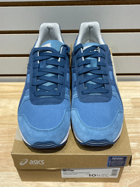 ASICS GT-II Grey Shark Blue Sz 10.5M