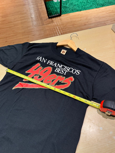 Unique Retro Logo 7 San Francisco's Best 49ers Tee Sz L
