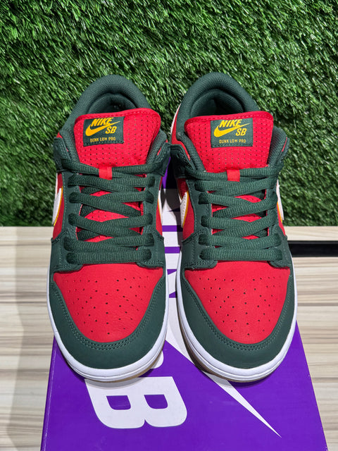 Nike SB Dunk Low Pro PRM Seattle Supersonics Sz 9M